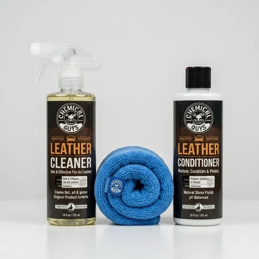 Chemical Guys Leather Cleaner and Conditioner view 2